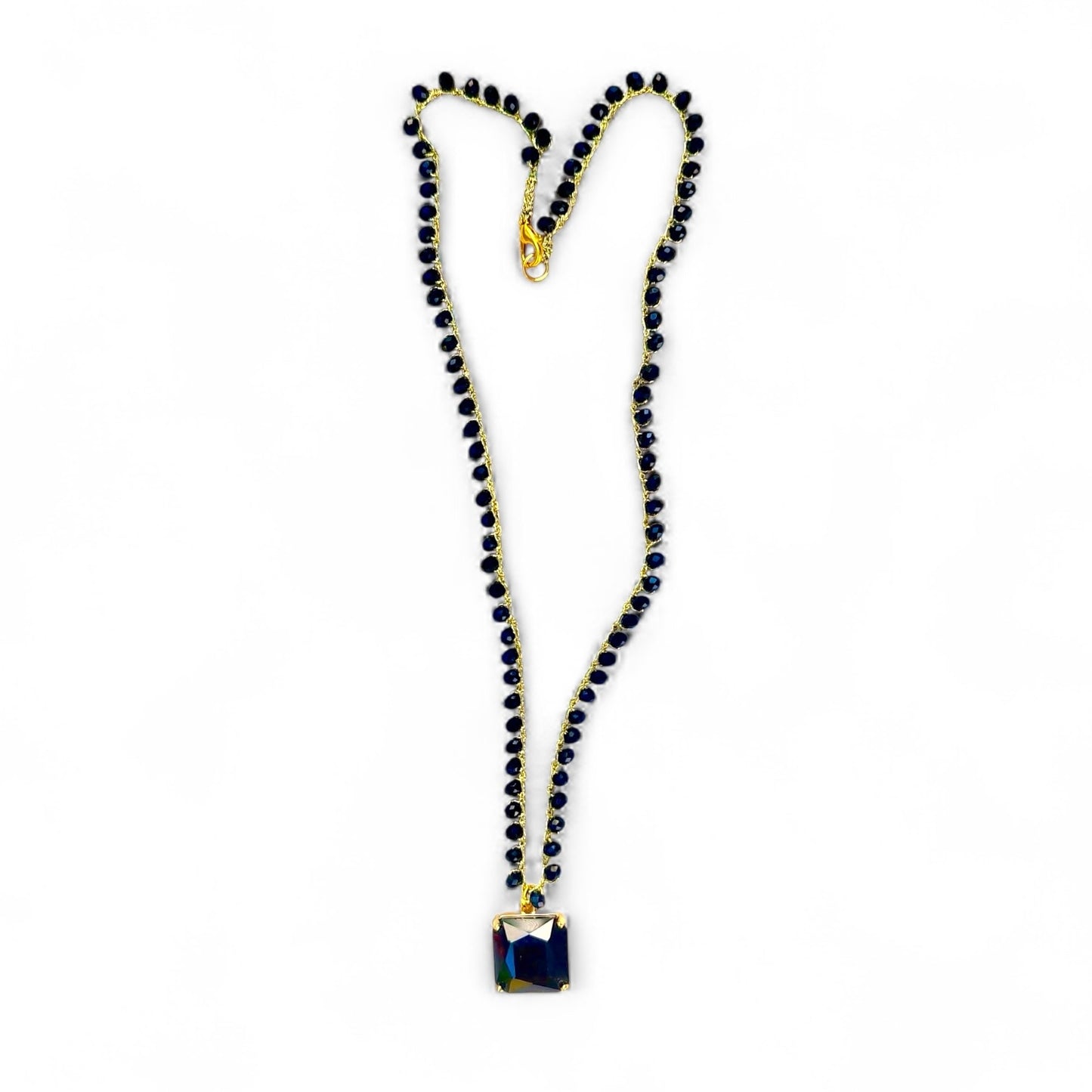 Collana pendente Nero