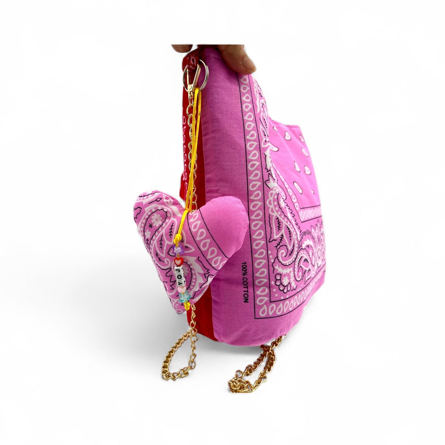 Lollipop Tote Red & Pink